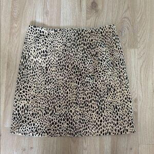 Brandy Melville Black and White Mini Pencil Skirt